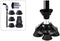 BigAlex Replacement Folding Walking Cane with 4 Tips (MG Alloy Base)