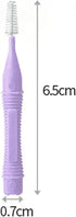 40pcs Interdental Brushes, 1.2-1.5mm Teeth Brace Cleansing Brush Dental Cleaning Tools for Adults, Remove Bad Breath