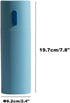 Kinteshun Travel Toothbrush Case Portable Toothbrush and Toothpaste Container Holder with Mouthwash Cup Oral cleaning