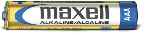 Maxell 723865 ,4 Count (Pack 1) Ready-to-go Long Lasting and Reliable Alkaline AAA Battery