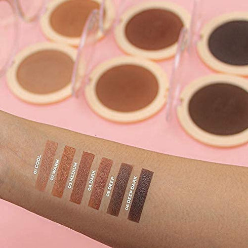 Makeup Revolution Mega Bronzer Powder, Matte Finish, Warm, Vegan & Cruelty Free, For Light To Deep Skin Tones, 0.52