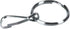HealthSmart Zipper Ring Pulls Zipper Tabs for Clothing, 3 Count, 1 Inch Diameter