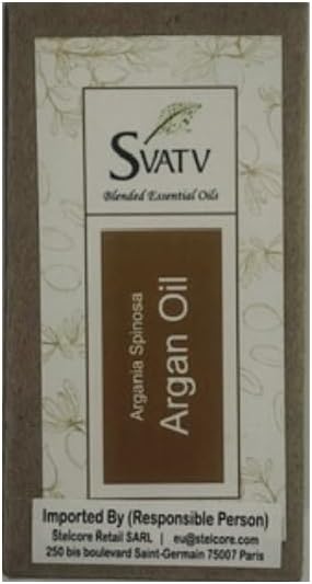 SVATV ARGAN Essential Oil, Therapeutic Grade Aromatherapy Oils for Diffuser, Yoga, Massage & DIY Personal Care 10 ml