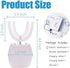 Automatic Ultrasonic Toothbrush, 360° Waterproof Rechargeable Electric Toothbrush for Travel and Household
