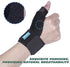 Compression Reversible Thumb & Wrist Stabilizer Splint - Improved Version for BlackBerry Thumb, Pain Relief, L-XL