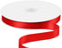 5/8" x 100 Yards Satin Ribbon - Red Silk Ribbon with Spool for Gift Wrapping, Crafts, Wedding Decorations