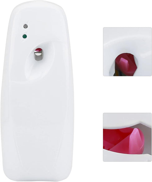 Automatic Air Freshener Dispenser, Wall Mount or Free Standing Aerosol Spray Perfume Dispenser for Bathroom, Hotel,
