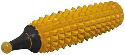 Wooden Spiky Roller Body Massager - Acupressure Acupuncture Reflexology Tools for Pain Stress Relief