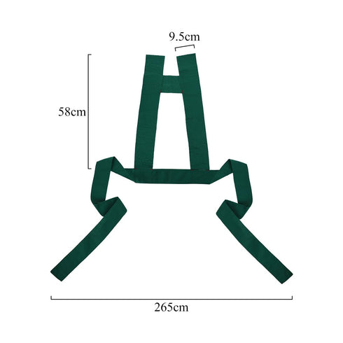 Ibluelover Elderly Bed Strap Dementia Patient Wheelchair Belt Anti-Fall Torso Support Vest Harness Band for Elderly