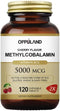 Vitamin B12 (Methylcobalamin) 5000 mcg, Folic Acid (Vitamin B9 Folate) 120 Chewable Tablets for Cirrhosis and Liver