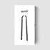 Tongue Scraper - Metal Tongue Cleaner for Adults and Kids, Fights Bad Breath, Luxury Black
