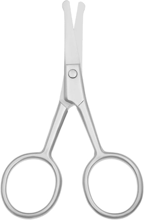 Safety Hair Scissors, Stainless Steel Blunt Tip Scissor for Professional Grooming, Hair Cutting for Men & Women