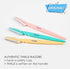 Tinkle Dermaplaning Tool 15ct - Safe and Easy Peach Fuzz Remover, Eyebrow Trimmer with Protective Cover (5 Packs)