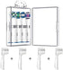 4 Packs Hygienic Protective Cover + 1 Electric Toothbrush Heads Storage Case for Oral B Toothbrush Heads
