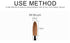 Kolinsky Sable Nail Brush - Professional Red Wooden Acrylic Nail Art Brush (8#)