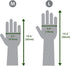 HOMSSEM Dishwashing Gloves with Hanging Hooks - 2 Pairs of Latex Navy, Gray Rubber Gloves for Cleaning