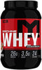 MTS Machine Whey Protein Powder - 2LB Tub, Fruit Cereal Flavor, 25+G Protein Per Serving, Concentrate & Isolate Blend