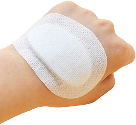 20pcs Sterile Non-Woven Eye Pads, Adhesive Bandages for Wound Dressings for Adults