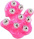 Kioer Direct 9 360-degree-roller Kioer Deep Tissue Massage Roller Glove for Neck, Chest, Foot, Hamstrings, Thighs