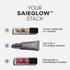 Saie Mini Glowy Super Gel Lightweight Illuminator, Luminizer + Makeup Primer for Glowing Skin, Starglow (0.5 oz)