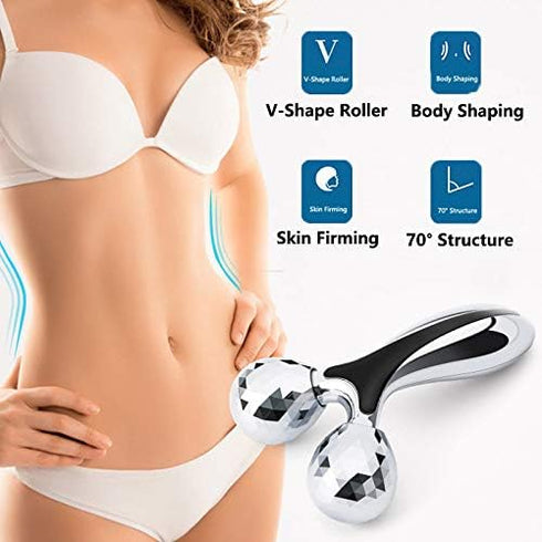 SUPANT V Facial Roller Massager - Reduce Wrinkles, Massage for Lymphatic Drainage and Skin Tightening