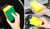 Multifunction Scrub Sponge, Green 10 pcs, Protects Nails and Fingers, Removes Tough Stains and Grease