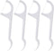 100 Pcs Disposable Dental Floss Sticks, Teeth Cleaner Oral Care with Portable Plastic Case