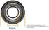 Walker Rollator Replacement 7.5" Wheels, Black (1pcs) (FRONT 1)