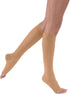 JOBST UltraSheer Knee High Compression Stockings, Open Toe, 15-20 mmHg, X-Large, Sun Bronze