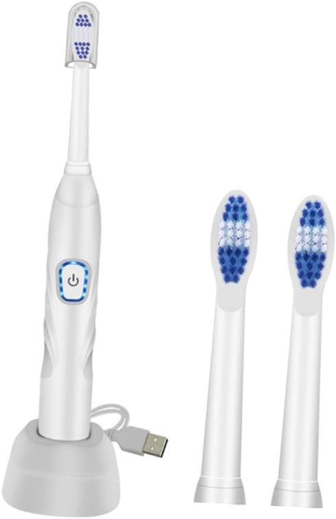Set 2 3 Family of Boys and Girls Electric Toothbrushes Charging Modes Vibration Bristle for Gentle Cleaning