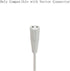 Charger for Waterpik Water Sector Connector Flosser Power Cord Adapter, 5.9Ft (Not fit 2 Prong Connector Series)