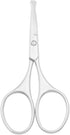 Multicolor Professional Grooming Scissors for Personal Care, Facial Hair Removal, Ear Nose Eyebrow Trimming, Stainless