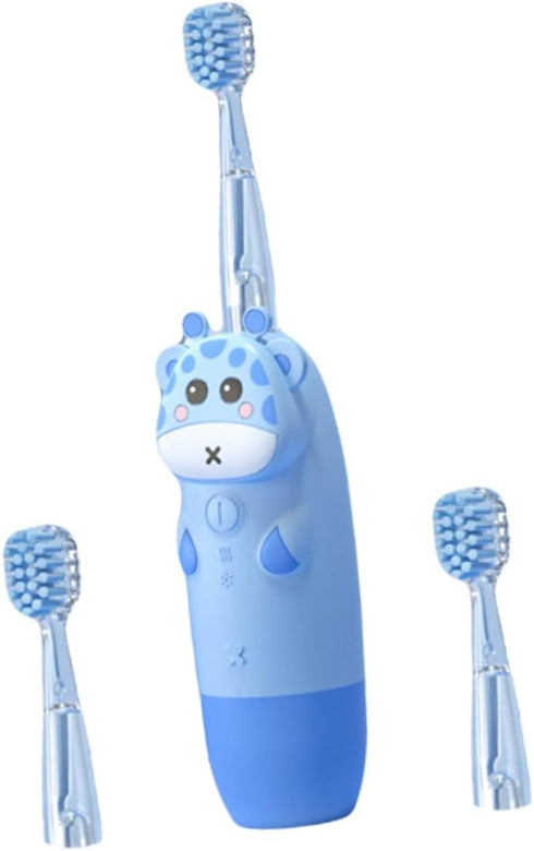 Healeved Electric Toothbrush Colorful Sonic Vibrating Tooth Brush for Replacement Heads Pediatric