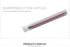 Nail Art File & Buffer Tools - Coarse Nail File, Pumice Stone, Cuticle Pusher for Home and Salon Use (Size 2)