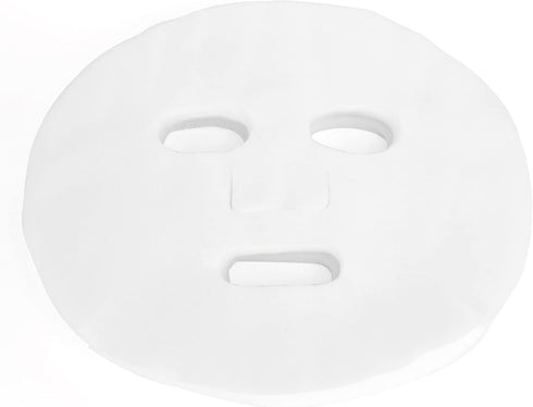 Pure Cotton Facial Mask Paper, Natural Spa Skin Care Pre-cut Facial Sheet Mask (100 Pcs)