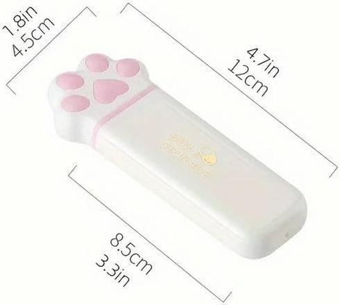 LENmzpomA 1pc Pill Organizer, Creative Mini Cat Paw Pill Organizer - Portable Daily Medicine Storage Box