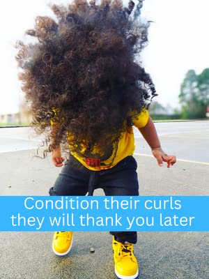 Kids & Toddlers Curl Conditioner - 8.5 Fl Oz Daily Conditioner for Curly Hair - Tear Free