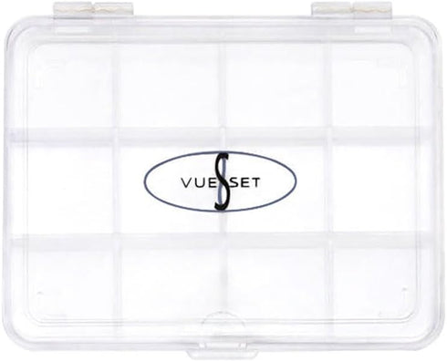 Viking Jack Empty Makeup Palette Case, Depotting Makeup/Creams into Transparent Container, 12 Sections