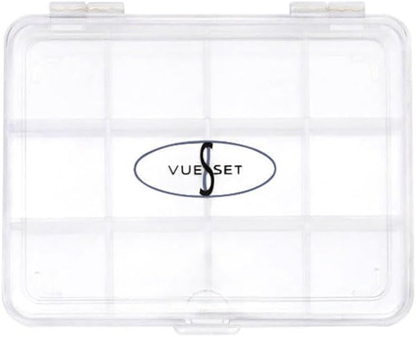 Viking Jack Empty Makeup Palette Case, Depotting Makeup/Creams into Transparent Container, 12 Sections