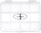 Viking Jack Empty Makeup Palette Case, Depotting Makeup/Creams into Transparent Container, 12 Sections