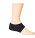 Heel Lift Ankle Sock (Sock Only), X Small - Black