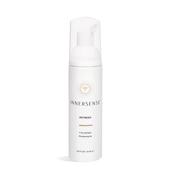 INNERSENSE Organic Beauty Natural Refresh Dry Shampoo, Non-Toxic, Cruelty-Free Haircare, 2.4 oz