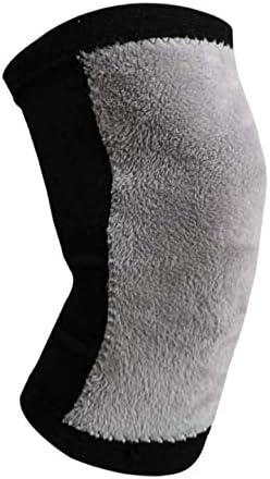 Women Men Winter Knee Warmers, Thicken Wool Cashmere Knee Brace Sleeve for Joint Pain, 1 Pair