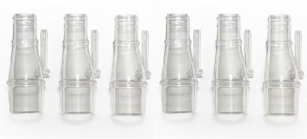 Nispira Custom Tube Adapter for Z1 Z2 Travel CPAP Machine, Pack of 6