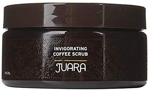 JUARA Invigorating Coffee Scrub - Hydrating Polish, Chocolate Espresso Scent, 8 oz, Cruelty Free
