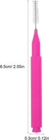 100 Pcs Interdental Tooth Flossing Head Cleaning Brush Braces Brush Toothpicks Oral Cleaners