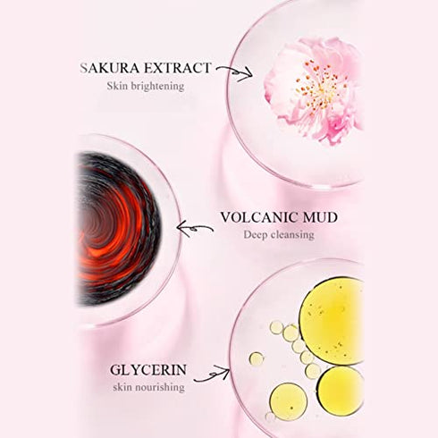 Mud Oil Control Face Pore Cleansing Nourishing Clay - 12pcs 0.2oz Gentle Exfoliating Clay Face Masks for Skin Care