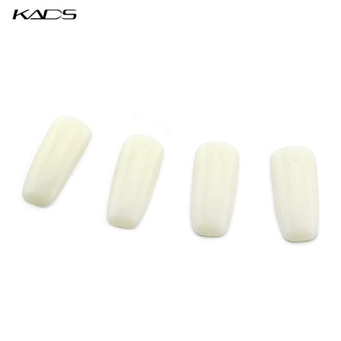 KADS 100 Plastic Nail Tips for Nail Art Practice Training, False Tips Display Tool