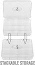 Viking Jack Empty Makeup Palette Case, Depotting Makeup/Creams into Transparent Container, 12 Sections