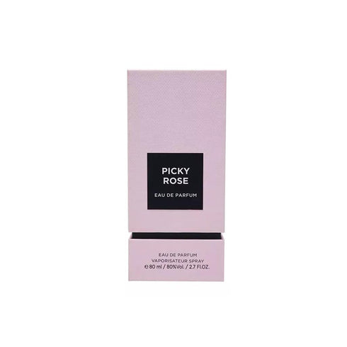 Picky Rose EDP 80ml by Fragrance World - Luxury Niche Perfume for Women, Amber Vanilla Fragrance